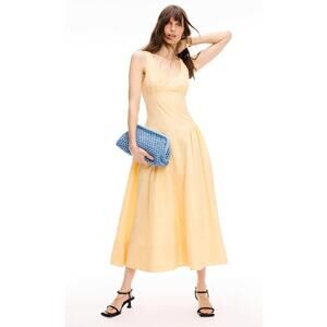 Proenza Schouler White Label Kendall Maxi Dress in Wheat Size 10